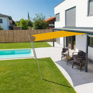 Toldo Vela Cuadrado Amarillo Azafran