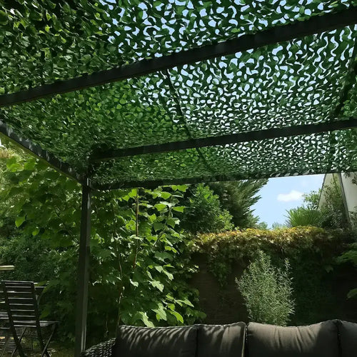 Green Camo Netting | 420D Reinforced Camo Shade Netting