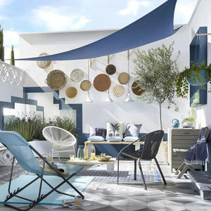 Toldo Vela Triangular Azul