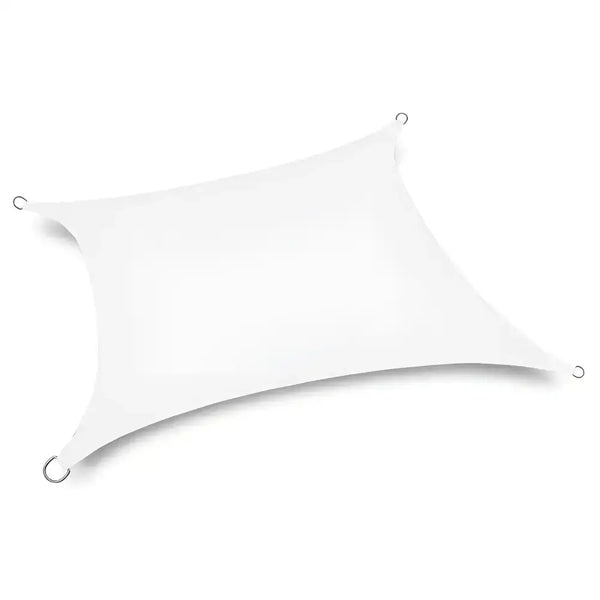 Toldo Vela Rectangular Blanco