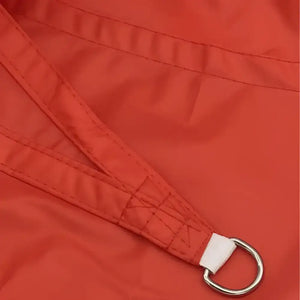Toldo Vela Triangular Rojo