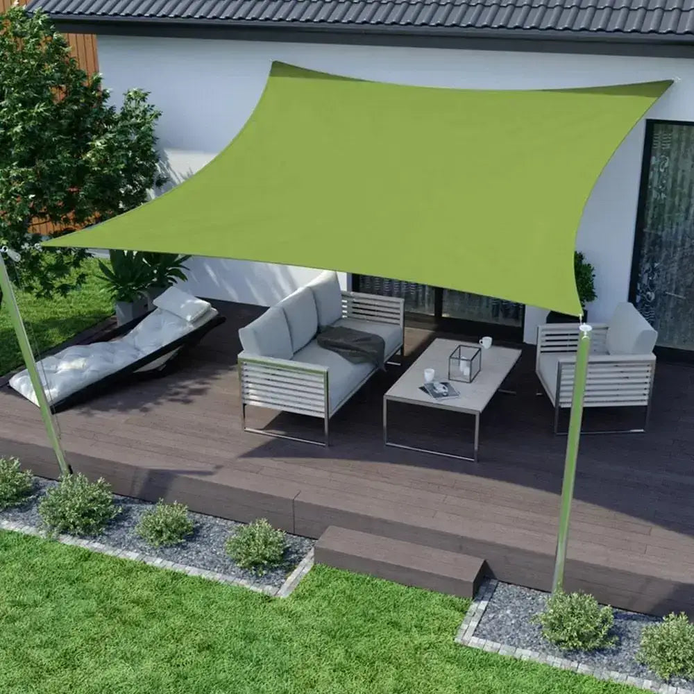 Toldo Vela Cuadrado Verde Lima