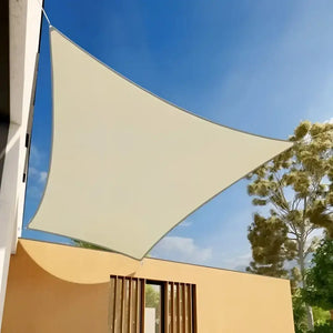 Toldo Vela Rectangular Beis