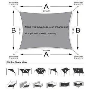 Toldo Vela Triangular Marron