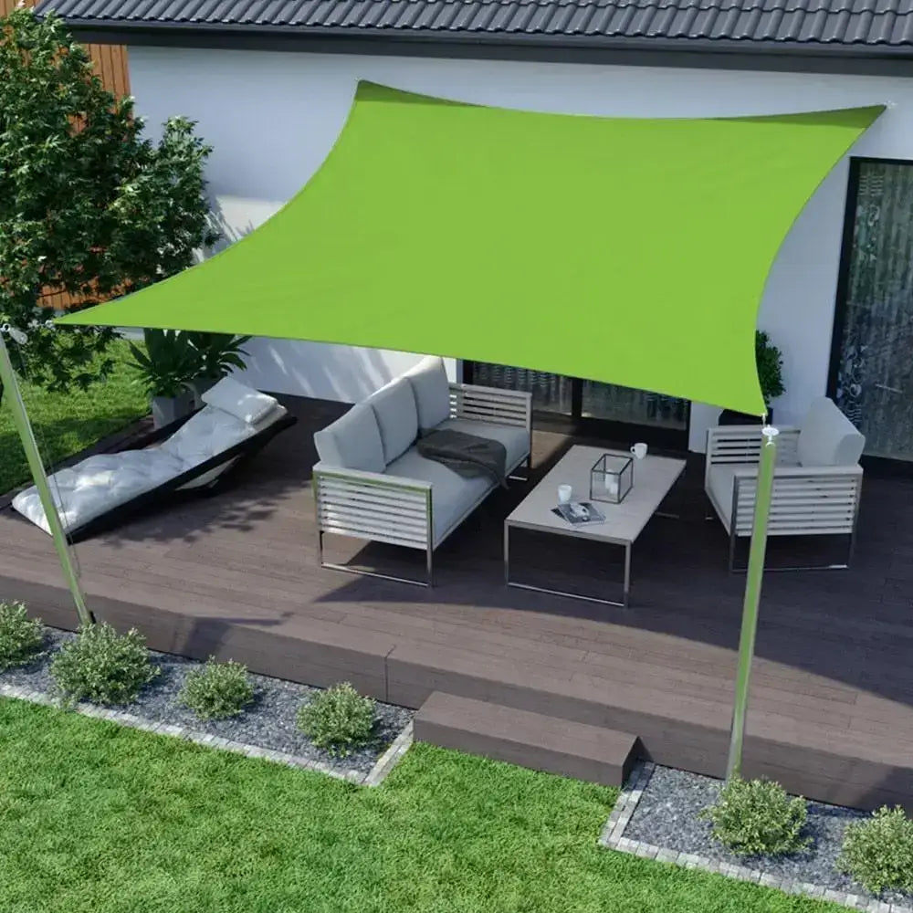 Toldo Vela Cuadrado Verde
