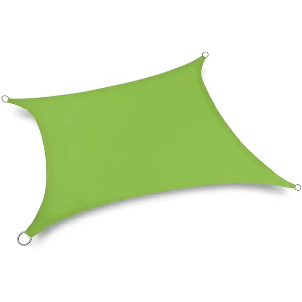 Toldo Vela Rectangular Verde