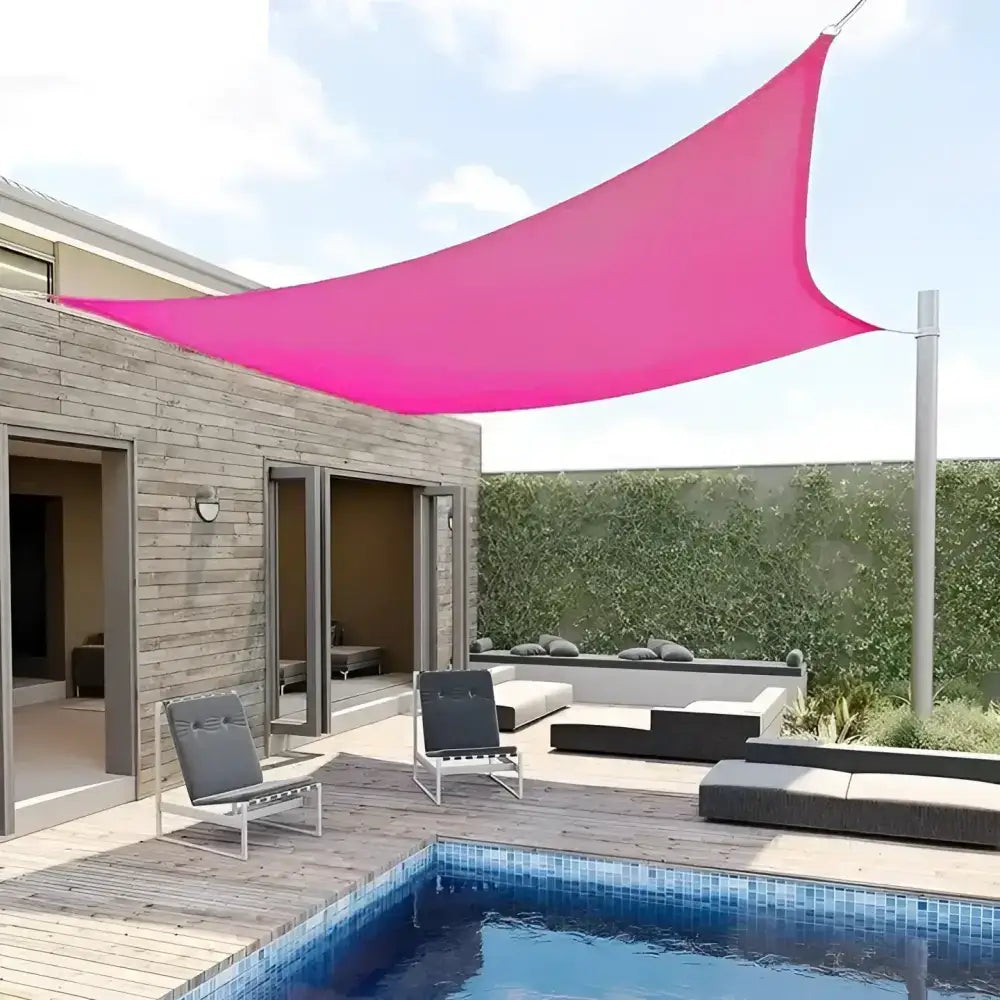 Toldo Vela Cuadrado Rosa