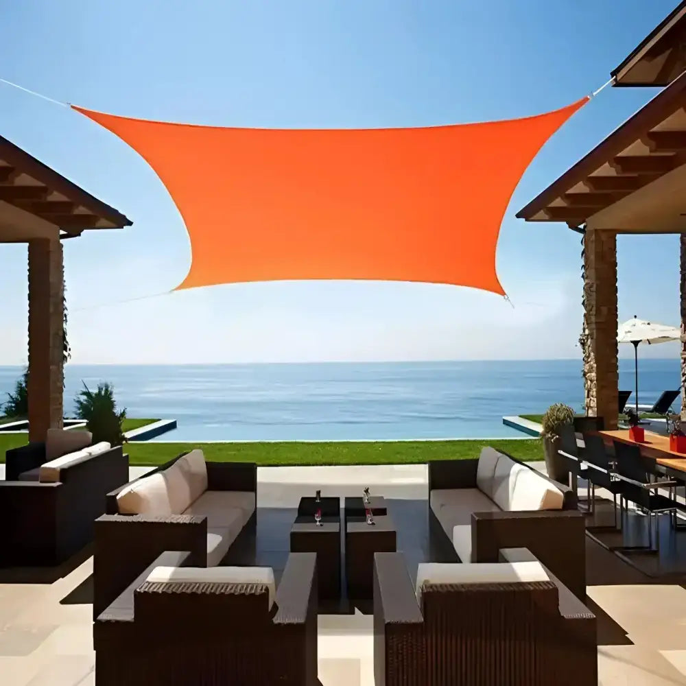 Toldo Vela Cuadrado Naranja