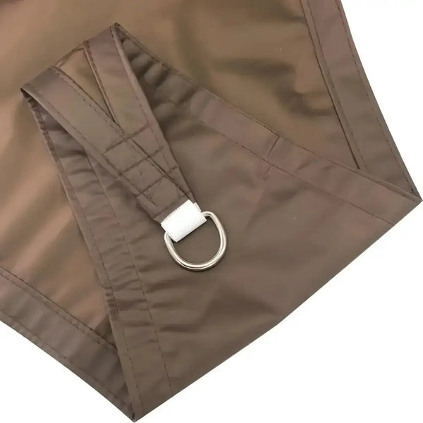 Toldo Vela Triangular Marron
