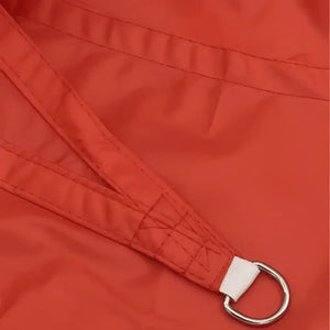 Toldo Vela Rectangular Rojo